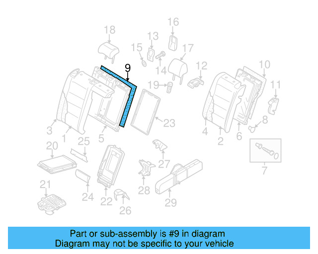 Storage Tray 1K5-863-383-C-81U - View 20