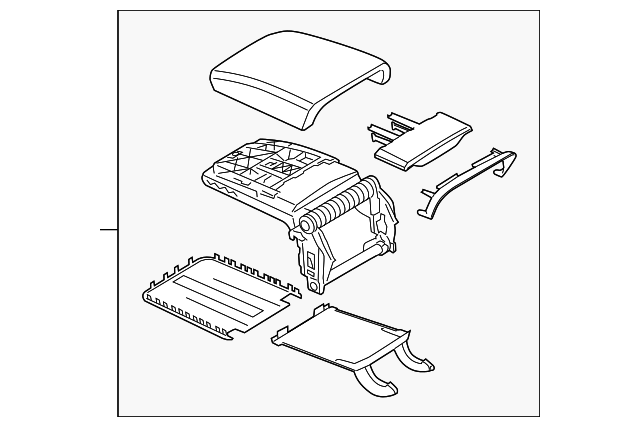 Armrest Pad 1K0-864-207-E-YYS - View 4