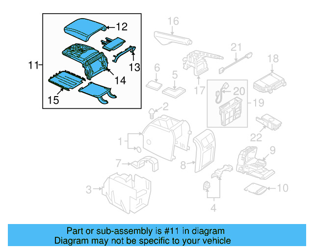 Armrest Pad 1K0-864-207-E-YYS - View 5