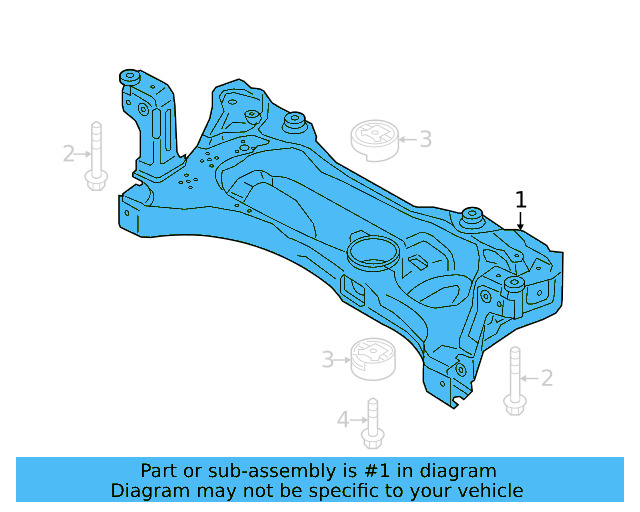Engine Cradle 5QM-199-315 - View 5