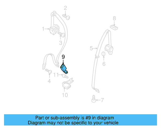 Outer Buckle 7P0-857-753-QVZ - View 3