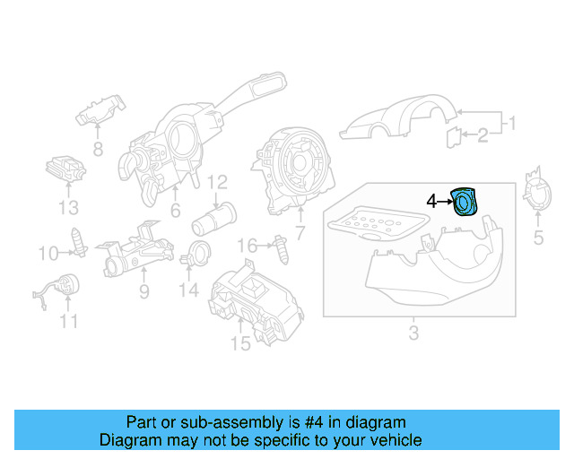 Cylinder Bezel 1K0-905-869-A-9B9 - View 54