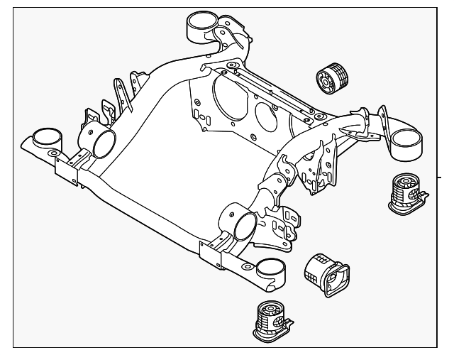 Suspension Cross 1EK505235B - View 2