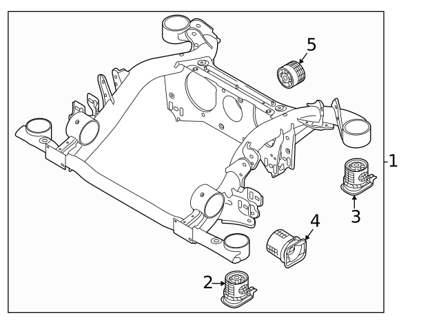 Suspension Cross 1EA-505-145-Q