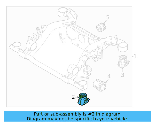 Suspension Cross 1EA-505-145-J - View 2