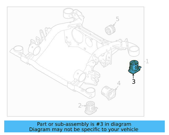 Front Mount 1EA-599-371-D - View 5
