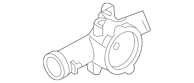 Engine Coolant Thermostat Housing 07K-121-117-C - View 5