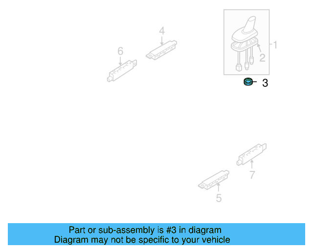 Radio Antenna Base Nut 1J0-035-437 - View 68