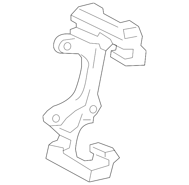 Disc Brake Caliper Bracket 561615125 - View 3