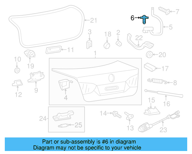 Battery Tray Mount Bolt N-104-827-01 - View 31