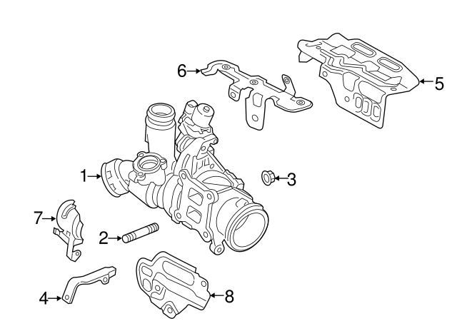 Turbocharger Lock Nut WHT-007-210 - View 6