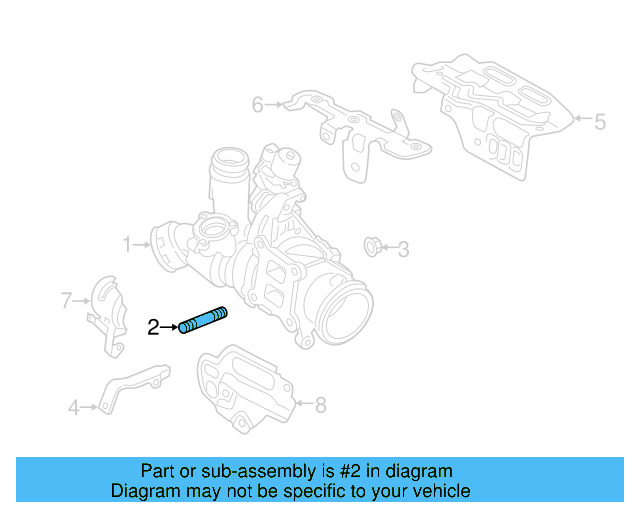 Turbocharger Stud N-912-317-01 - View 30