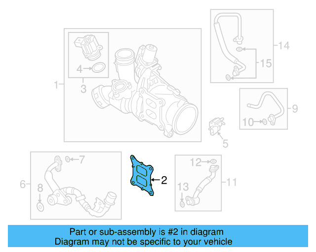 Gasket 06L-253-039 - View 35