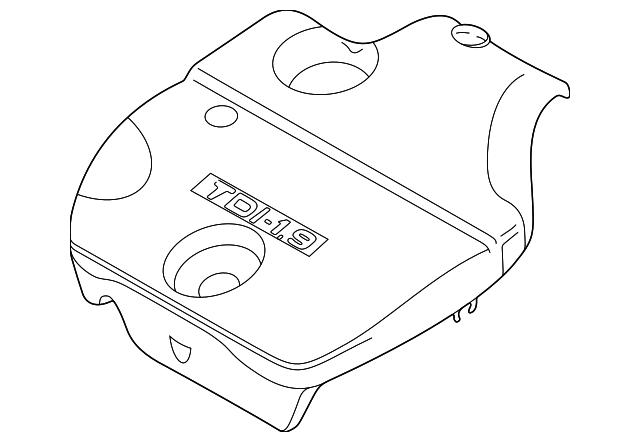 Engine Cover 038-103-925-EH - View 3