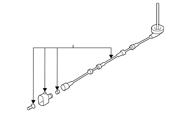 ABS Sensor Wire 561-927-904-A - View 4