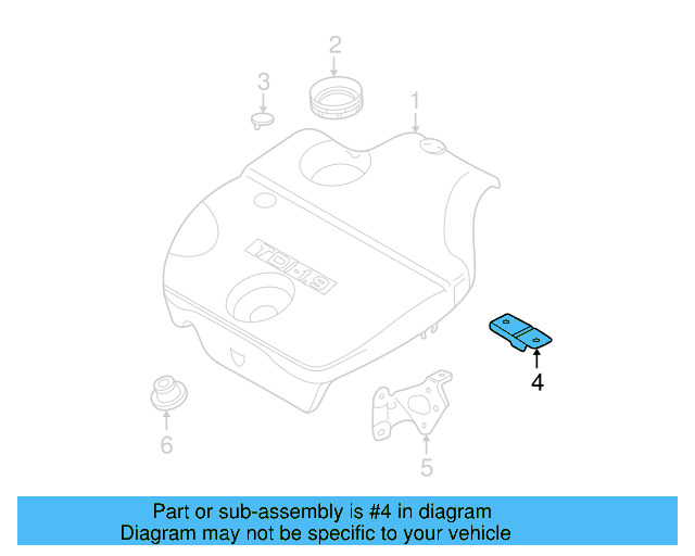 Cover Bracket 038-103-943-B - View 7