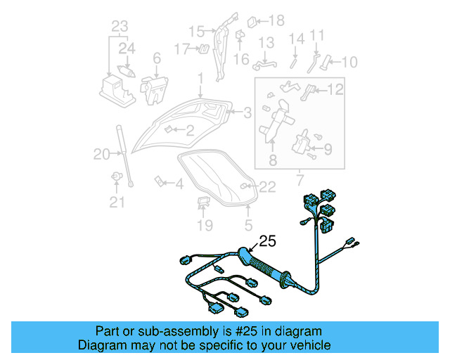 Wire Harness 1C0-972-175-AC - View 6