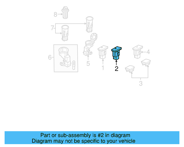 Tract Control Switch 1K0-927-118-D-REH - View 11