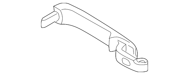 Handle, Outside (Unpainted) 7l6837205gru - View 3