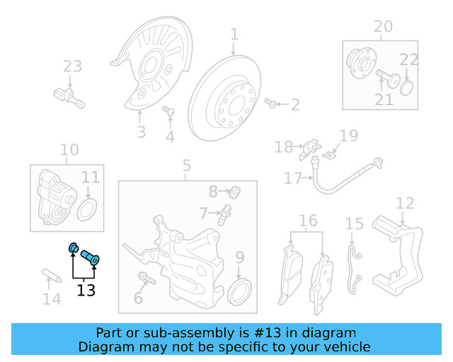 Bushing Kit 5G0-698-647 - View 4