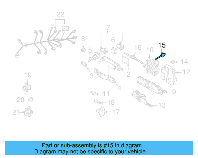 Lock Cable 7L0-837-070