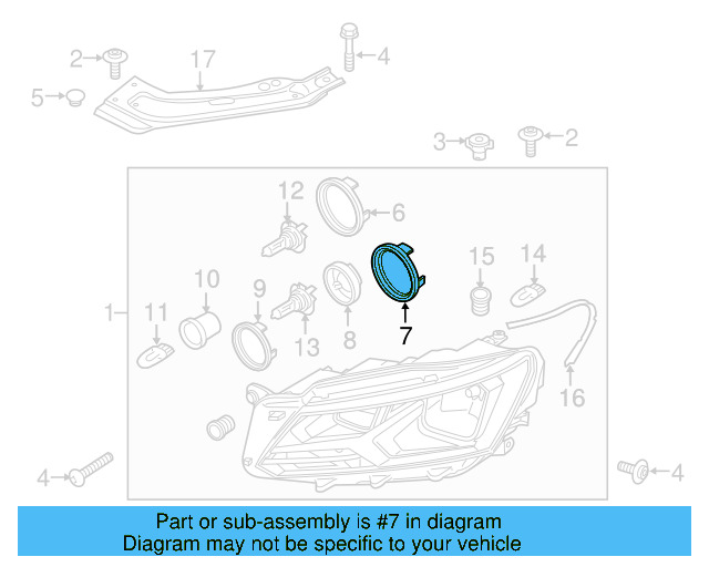 Outer Cap 561-941-607-D - View 3