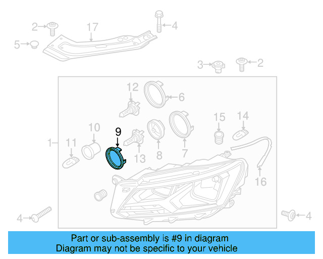 Rear Cap 561-941-607-F - View 2