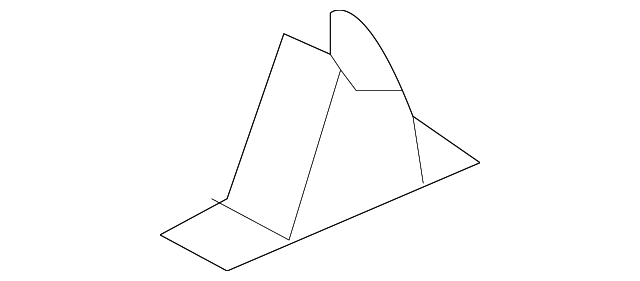 Bracket 1Q0-809-566-E - View 4