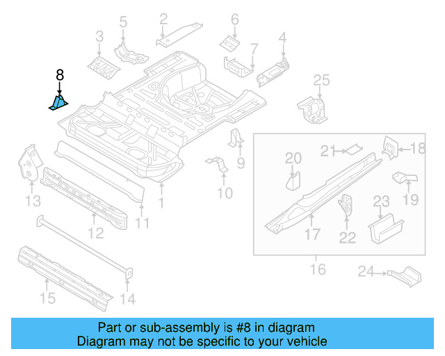 Bracket 1Q0-809-566-E - View 2