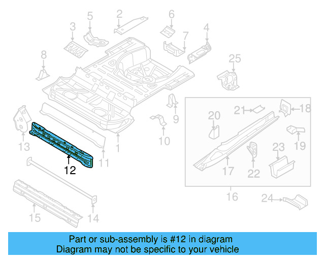 Rear Bracket 1K0-253-144-AH - View 36