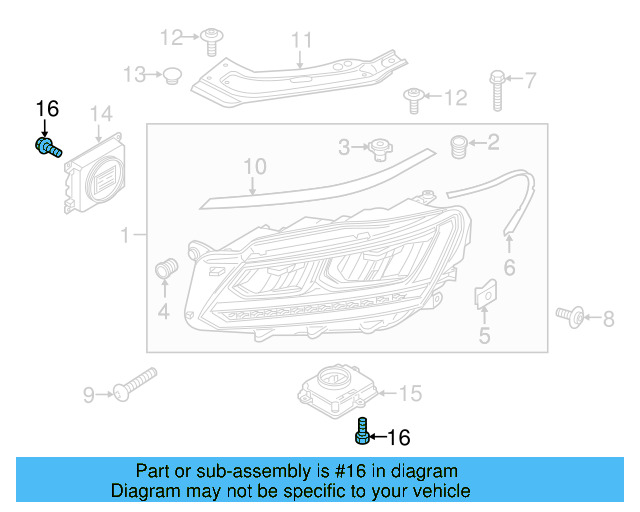 High Intensity Discharge (Hid) Lighting Ballast Bolt N-107-086-01 - View 70