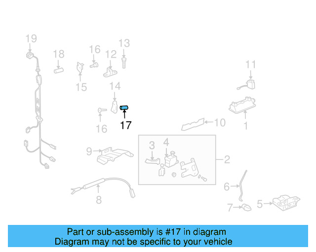 Striker Screw N-908-047-05 - View 66