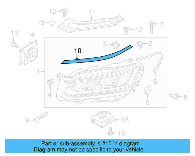 Frame Trim 561-998-120