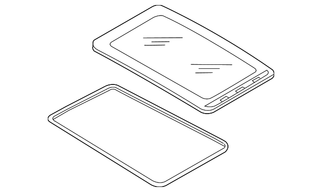 Sunroof Glass 5C6-877-071-A - View 10