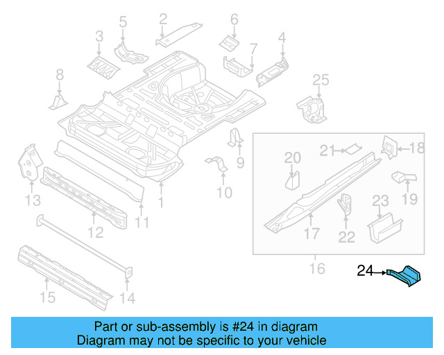 Reinforced Bracket 1K6-804-795 - View 11