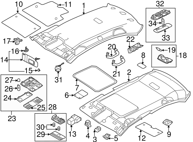 Storage Compartment 5C6-868-837-A-82V