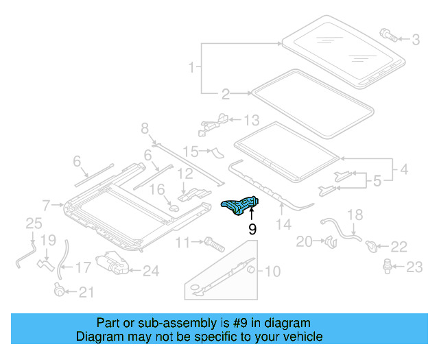 Rear Guide 5C6-898-481 - View 5