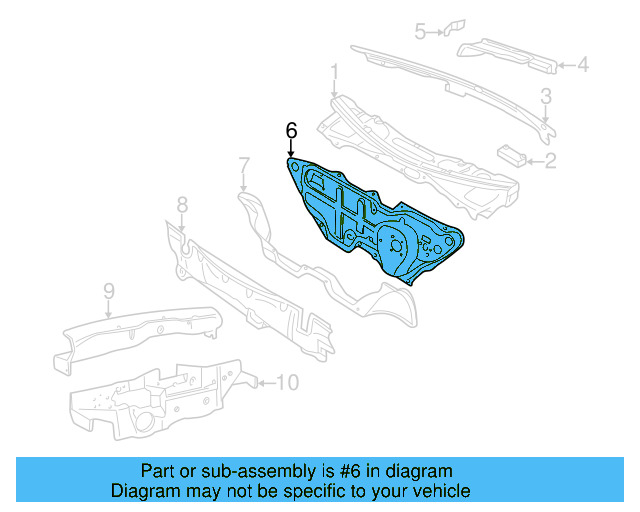 Dash Panel 1J1-721-039-AF - View 11