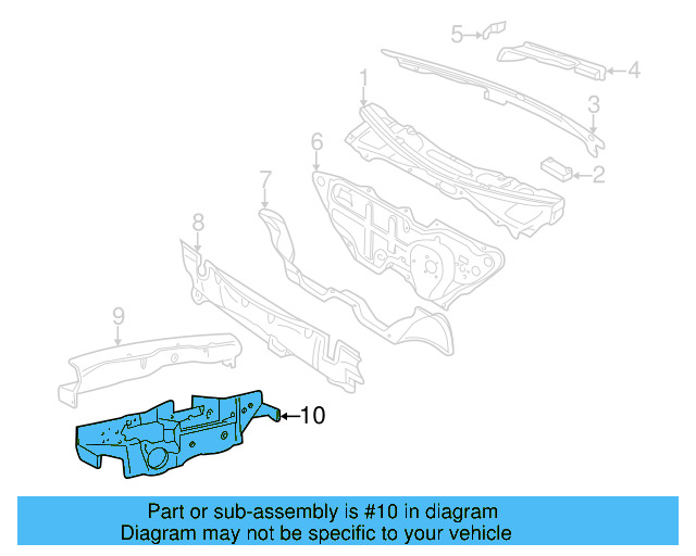 Sound Absorber 1J1-863-925-S - View 13