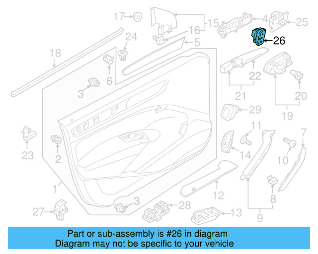 Lock Switch 561-962-126-C-WHS - View 5