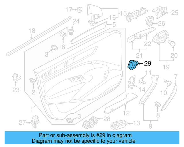Lock Switch 561-959-831-A-XSA - View 7
