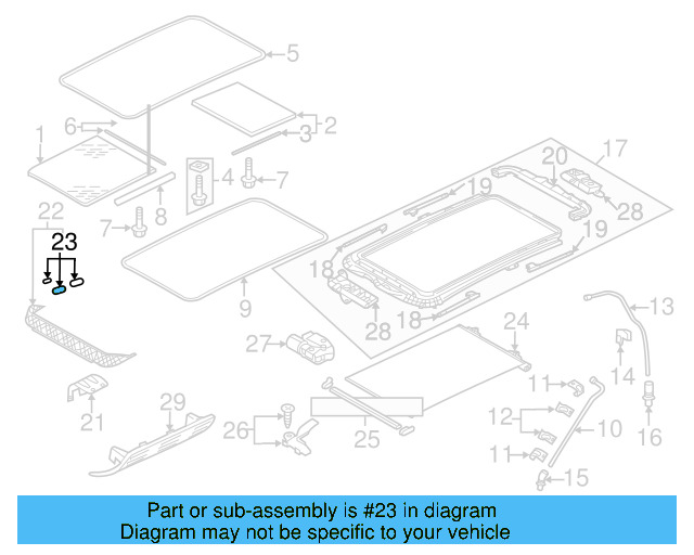 Drain Hose Grommet 1T0-877-242-A - View 15