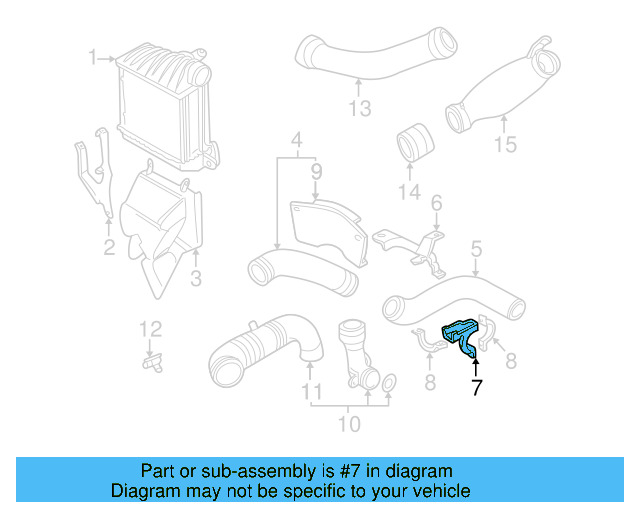 Upper Bracket 06A-145-756-A - View 6