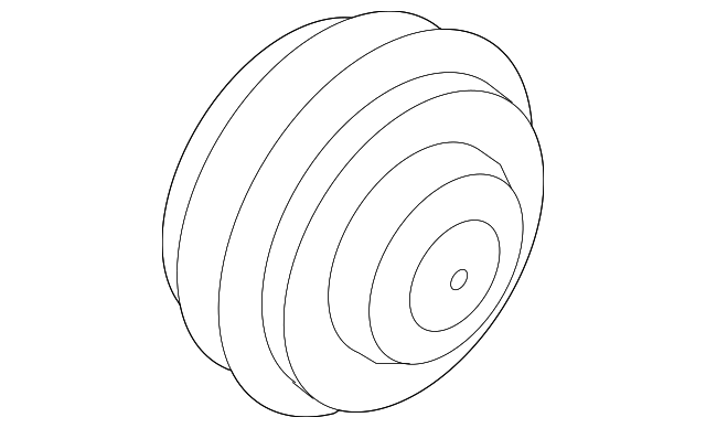 Rear Dr Speaker 3C0-035-453-B - View 22