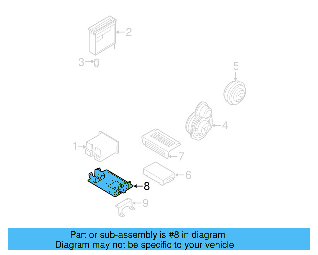 Bracket 1K0-035-883-E - View 60