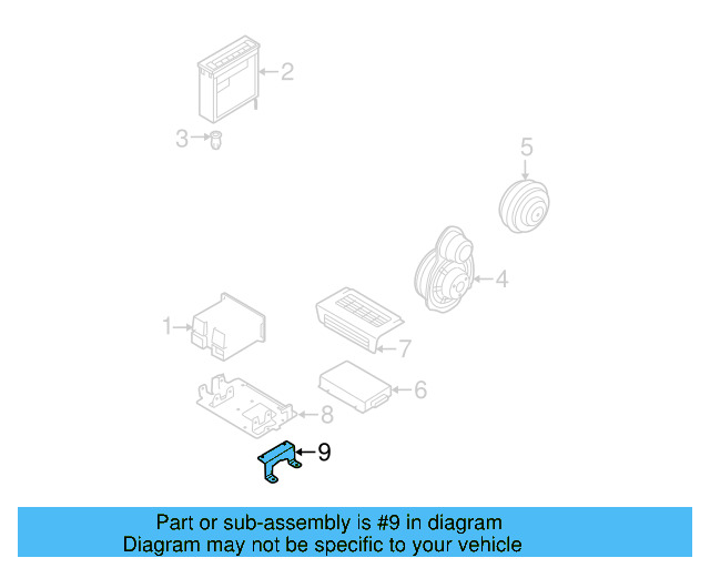 Bracket 1K0-035-883-E - View 62
