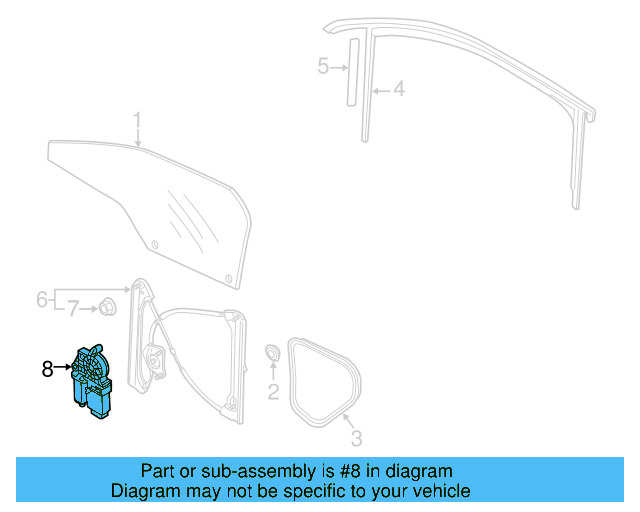 Window Motor 561-959-701-C-Z0D