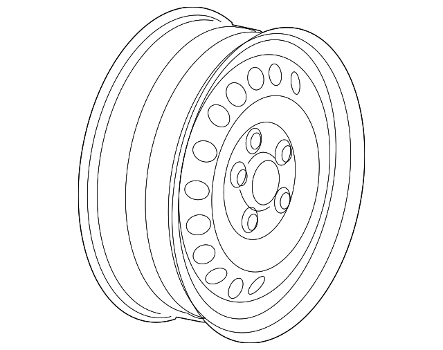 Wheel, Spare 5Q0-601-027-AR-03C - View 7