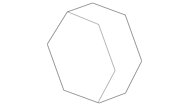 Center Belt Assembly Nut N-989-910-01 - View 23