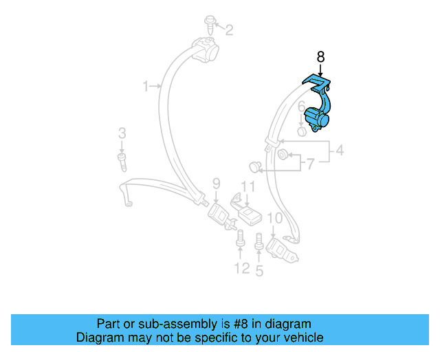Belt Guide 5M0-857-781-A-95T